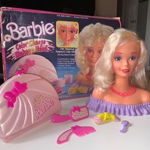 VTG Barbie Color Change Styling Head